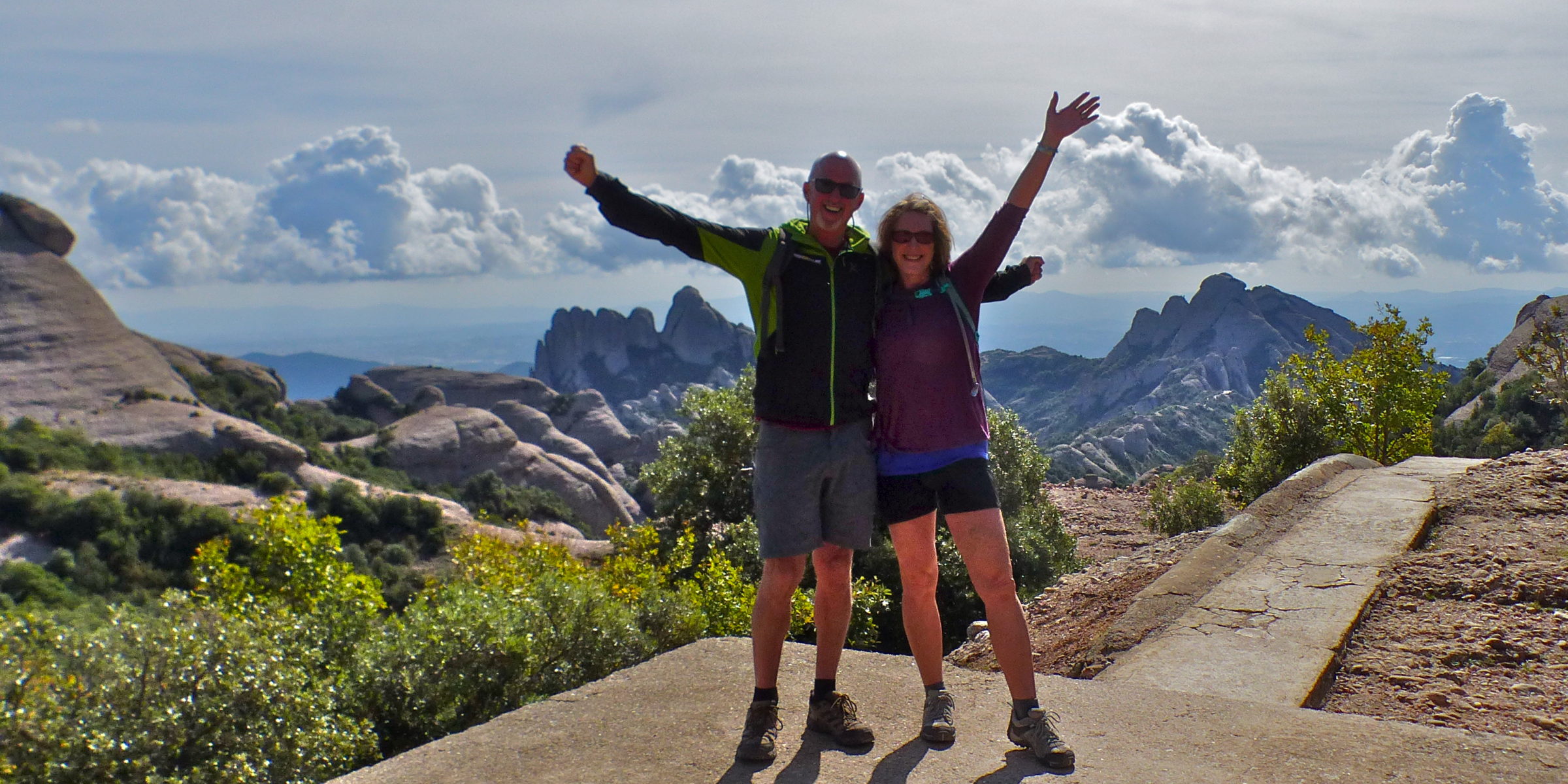 half day hike near Barcelona